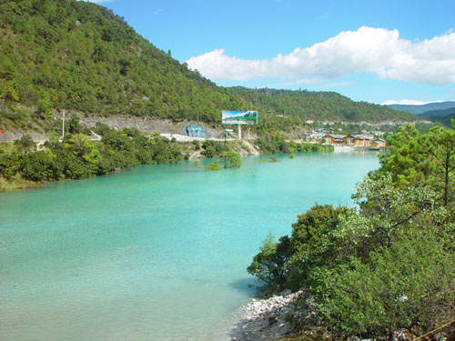 丽江白水河